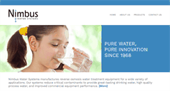 Desktop Screenshot of nimbuswater.com